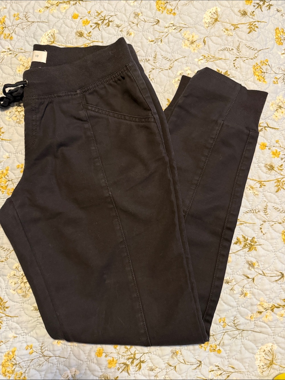 Carve Designs Black Womens Jogger Sweatpants